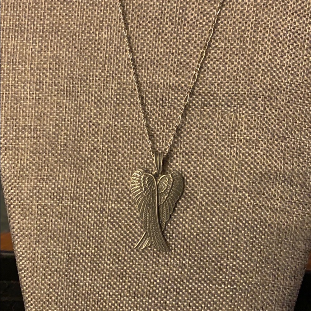 Angel wings necklace